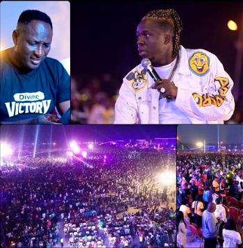 Billionaire Prophet Fufeyin presumably hosts largest Crossover Service in Africa