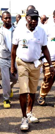 Baptist Old Boys: Obasanjo shakes Abeokuta with 100th anniversary 18km walk