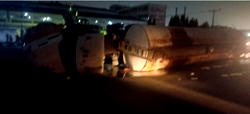 Fuel tanker crushes Okada rider to death at Mile 2-Oshodi Expressway