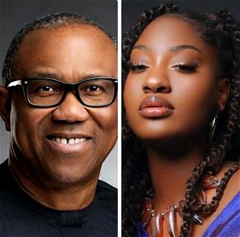 Tems Grammy win exemplifies brilliance of Nigerian youth – Peter Obi