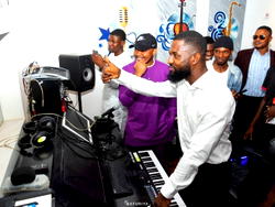 GospelOnDeBeatz gives scholarships, inaugurates recording studio to FUT Minna students