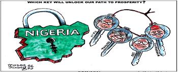Cartoon: Political locks and keys