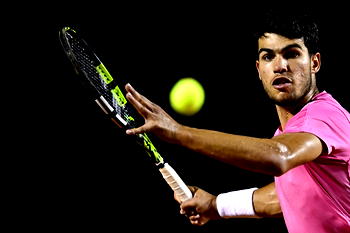Alcaraz halted by rain on brink of victory in Rio opener