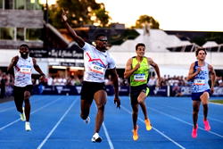 Sprint king Kerley opens season with 200m win