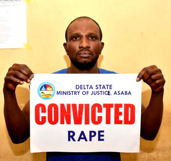 Delta court sentences father, 28, to life imprisonment for raping 4-yr-old daughter