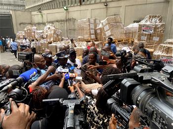 BREAKING: INEC commences distribution of sensitive election materials in Lagos