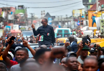 Photos: Peter Obi’s LP wraps up state rallies In Lagos