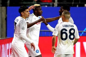 Osimhen sends Napoli to victory in Champions League last 16
