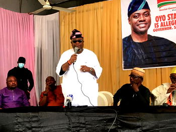Oyo guber: SDP members adopt Makinde, PDP candidates