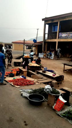 Ekiti women shun polling units, display goods on streets