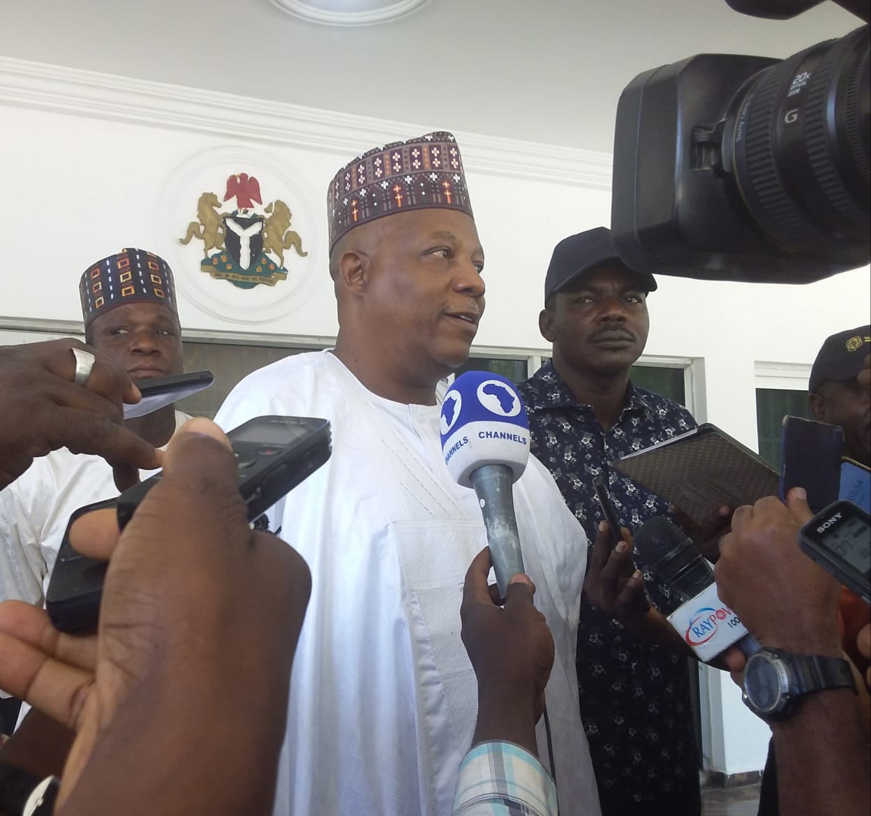 2023 Elections: Shettima votes in Borno