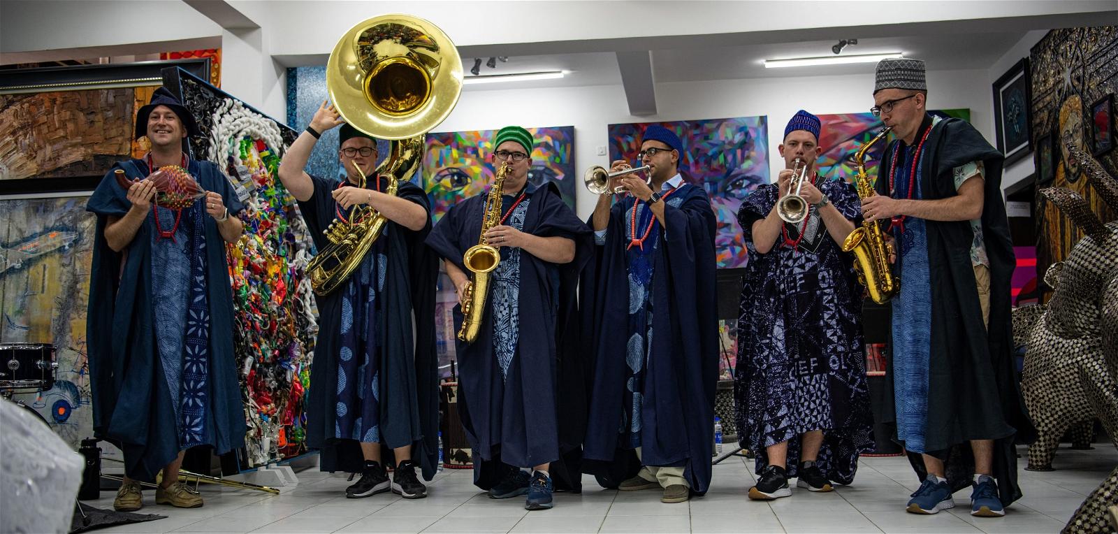 <strong>US, Europe & Africa Naval Forces Band @ Nike Art Gallery</strong>