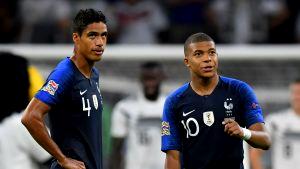 Varane and Mbappe Mbappe set to become new France captain as Varane hangs boots on international football