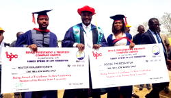 Two BSU best graduands get N2m scholarship