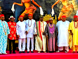 Buhari conferred with ‘Nwaneri Di Na’Mba’ chieftaincy title at Imo palace