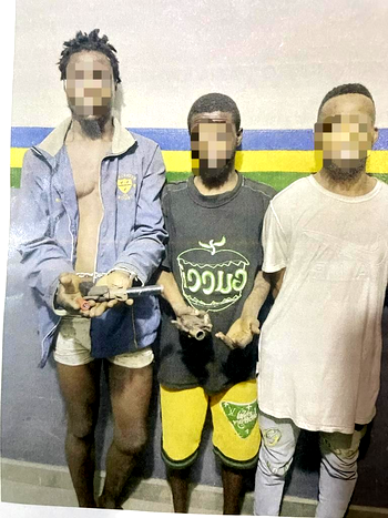 Police arrest 3 armed robbers in Lagos