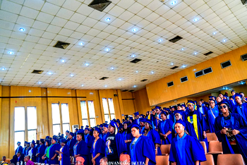 Oborevwori Chair DESOPADEC Skills Academy Matriculation ceremony