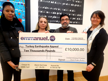 Relief package: SCOANs donate £10,000 to Turkey earthquake victims