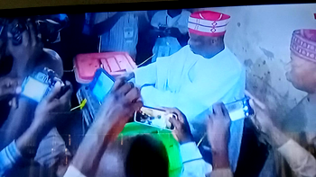Kwankwaso casts vote, decries delay in voting