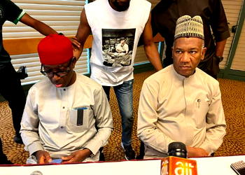 Presidential, NASS poll, a sham — Okowa, Datti-Ahmed