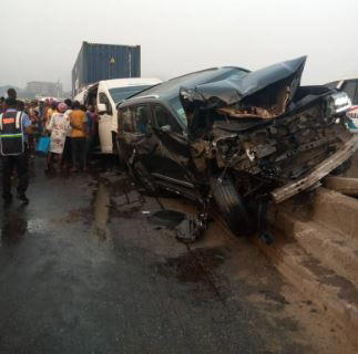 One dead, scores injured in multiple road crash on Lagos-Ibadan expressway