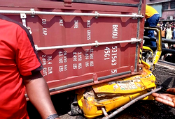 The carnage continues with truck accidents