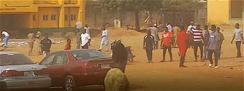 Breaking: Thugs destroy electoral materials, break ballot boxes in Kuje polling centre