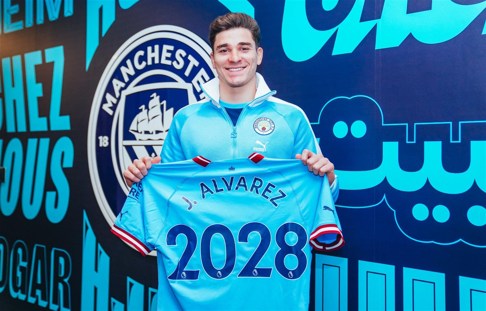 Man City tie down World Cup winner Alvarez to 2028