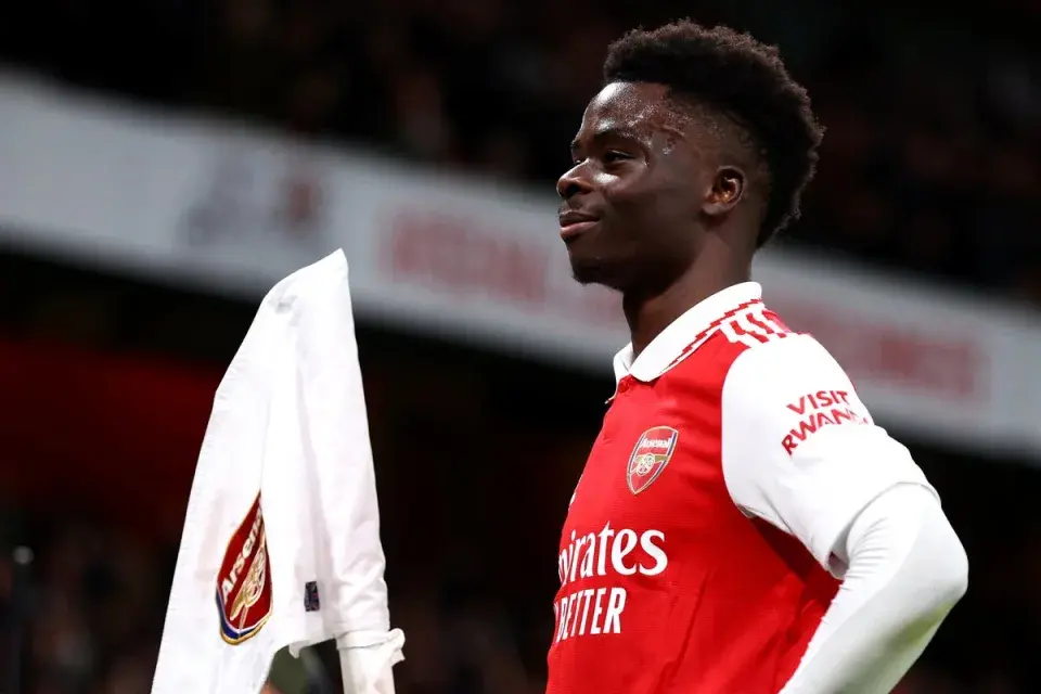 Bukayo Saka to become PL’s 9th highest-paid player