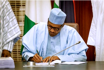 Buhari writes Senate, seeks approval to pay N226bn, $556.8m, £98.5m judgement debts