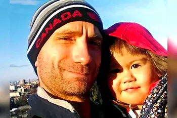 Father stabbed to death in front of three-year-old daughter