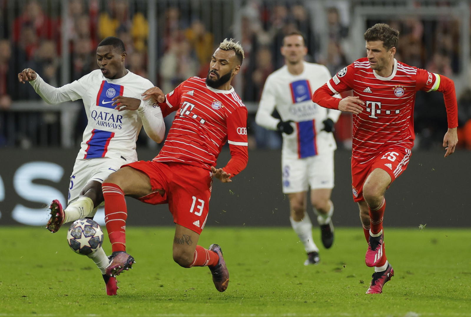 Choupo-Moting Helps Bayern Past PSG, Into Champions League Last Eight