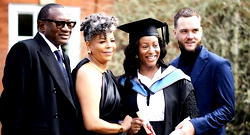 Photos: DJ Cuppy bags third degree from Oxford University