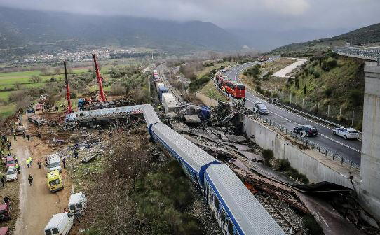 <strong>Greece train crash: 57 confirmed dead as public anger grows</strong>