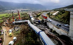 <strong>Greece train crash: 57 confirmed dead as public anger grows</strong>