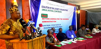 Protect your legacy, let Bawa go, anti-corruption confab tells Buhari