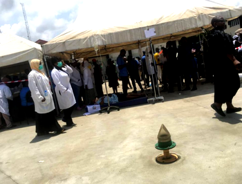 Lagos train crash victims’ relatives throng LASUTH