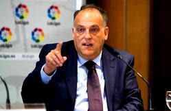 LaLiga president, Tebas, wants PL to punish Man City