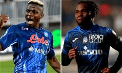 Serie A: Osimhen, Lookman battle for supremacy in Italy 