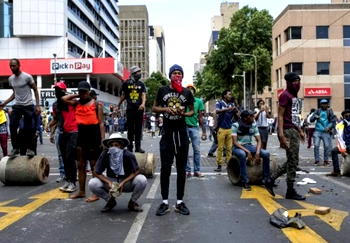 South Africa’s varsity students protest high cost of education