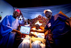Tinubu visits Oba Akiolu in Lagos, describes victory as World Cup