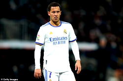 Hazard not ready to leave Real Madrid