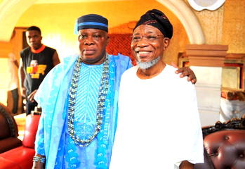 Aregbesola in door-to-door mobilisation for APC, meets Hausa community