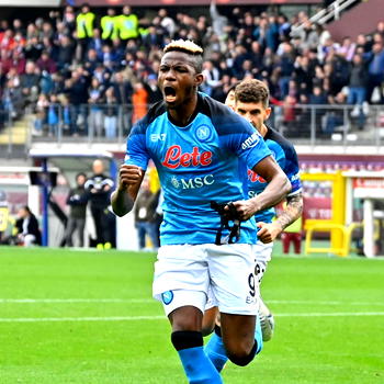 Osimhen, Kvaratskhelia continue Napoli’s title march at Torino