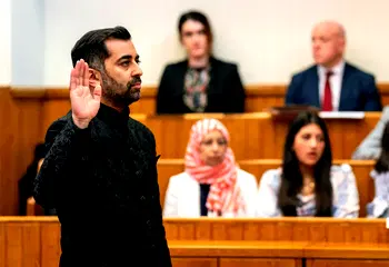 Humza Yousaf sworn in as Scotland’s first minister