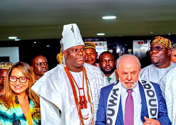 Ooni meets Brazilian President, solidify Afro-Brazilian ties