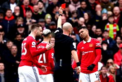 Man United will not appeal Casemiro’s red card