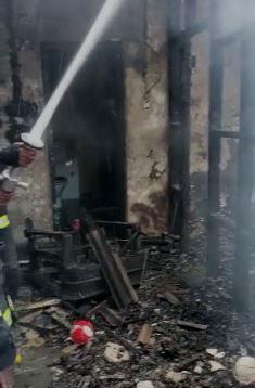 Fire guts Airport Hotel in Lagos