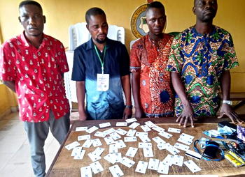 NDLEA arrests 4 agents with money, credit cards to buy votes in Ogun