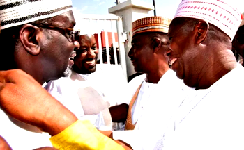 Drama as Ganduje accompanies Shekarau to residence
